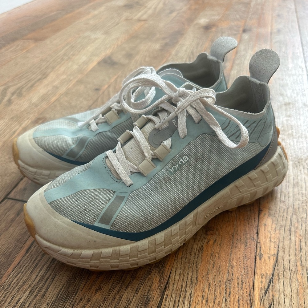 Size 6.5 Women’s Norda’s with Vibram sole